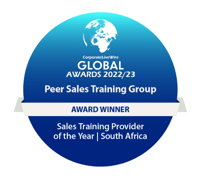 Peer Group award for sales training provider of the year